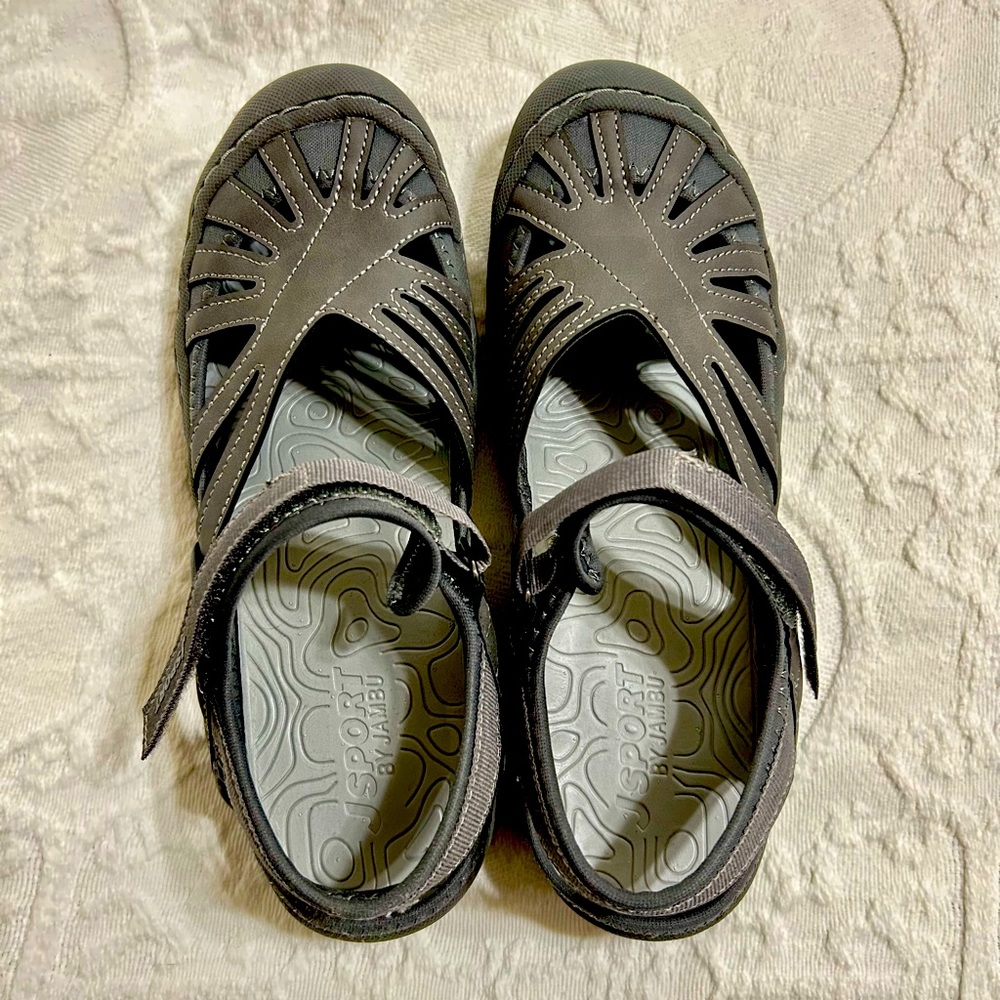 Jambu J Sport Ladies Size 8 Grey Shoes